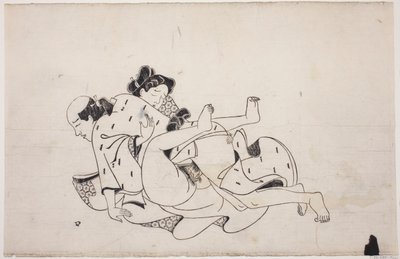 春画アルバムの一枚 作： Unknown artist