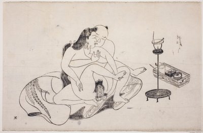 春画アルバムの一枚 作： Unknown artist
