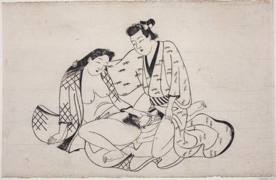 春画アルバムの一枚 作： Unknown artist