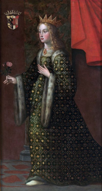 Adelaide de Suse - Adelais - Adaline de Suza ou encore Adelaide de Turin (1020 1091) - Adelaide of Susa, Otto of Savoy (Othon Ier de Savoie) - 匿名 - 18 世紀 - キャンバスに油彩 作： Unknown artist
