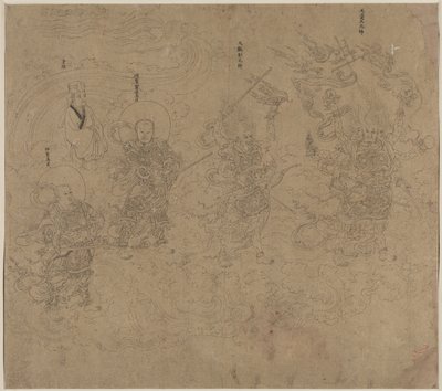 道教主題帖 道教神々の行列 葉 11 作： Unknown artist