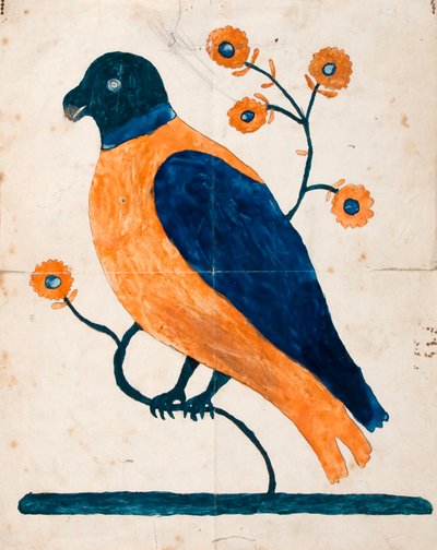 小枝の鳥 作： Unknown artist