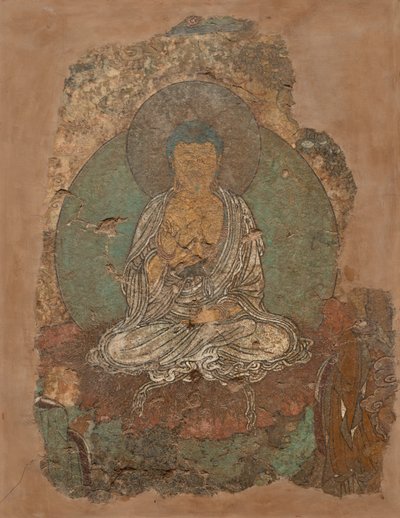説教姿勢の仏 作： Unknown artist
