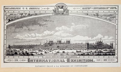 フィラデルフィア国際博覧会の100周年（1776-1876）を記念してエリゲを作る 作： Unknown artist