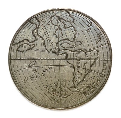 バイロンのホーン岬周航 1764-1766年；裏面 作： Unknown artist