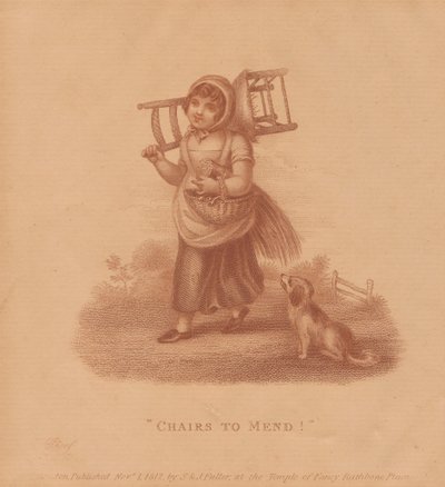 修理する椅子 作： Unknown artist