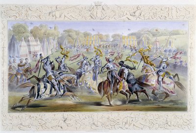 Chevaleresque Tournament - J. Whatman編「イングランドの騎士」にて。T. M