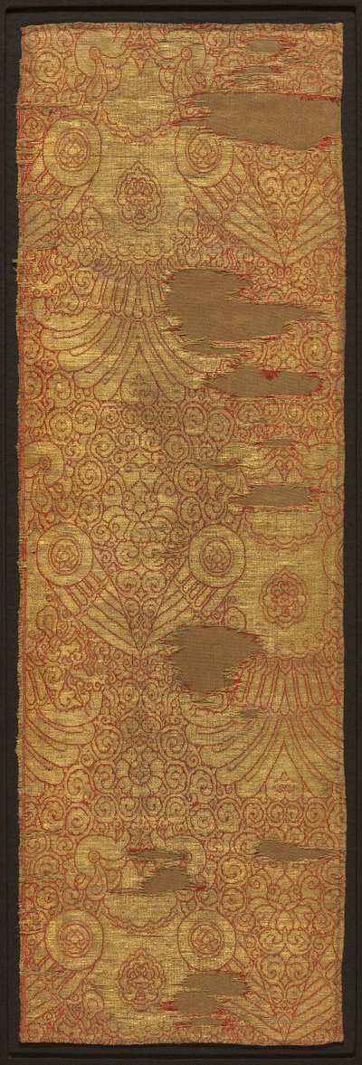 黄金の布：展示された隼 作： Unknown artist