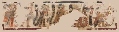 人形行列の布 作： Unknown artist