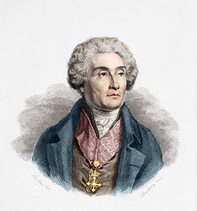 ジョセフ・ド・メースル伯爵（1753-1821）は、フランスの政治家、作家、哲学者。 作： Unknown artist