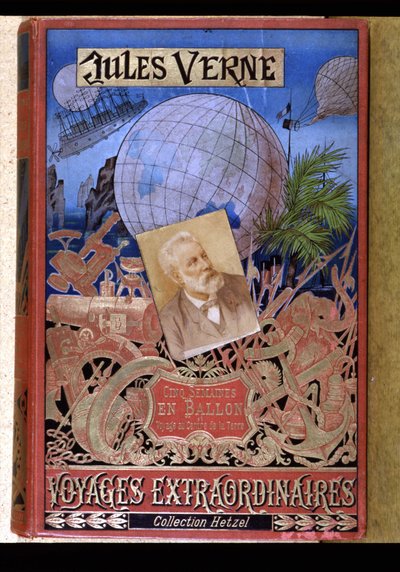 Cov. of the book "Extraordinary Voyages:ジュール・ヴェルヌの「気球での5週間」と「Voyage au Centre de la Terre」、ヘッツェル編 作： Unknown artist