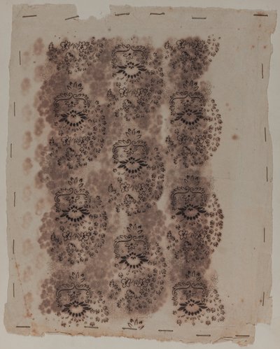 デザイン画、18世紀後半 作： Unknown artist