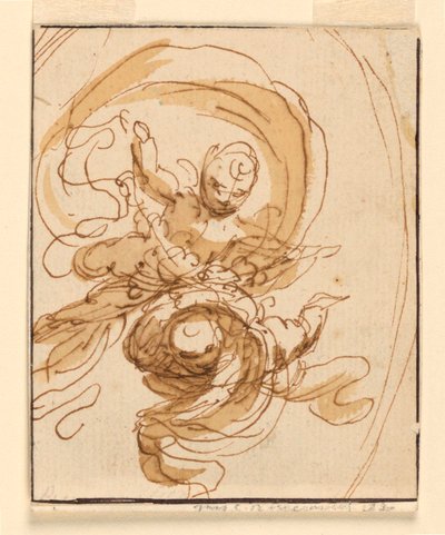 塗装された壁のデザイン 作： Unknown artist