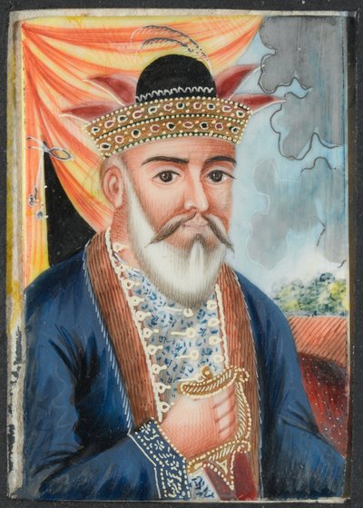 ？アフガニスタンの支配者、ドスト・ムハンマド？、1835年頃 作： Unknown artist