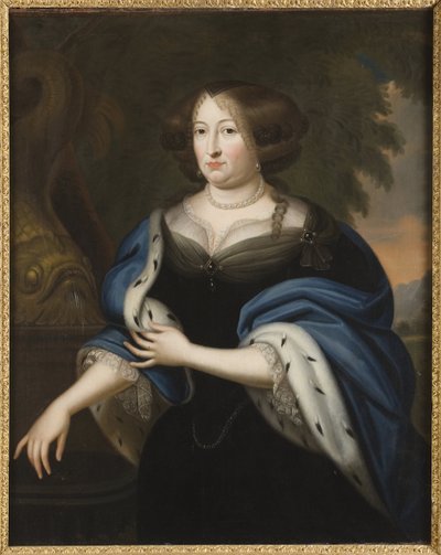 BrandenburgのEdwigeSophie-BrandenburgのMargravineHedwigSophieの肖像 作： Unknown artist