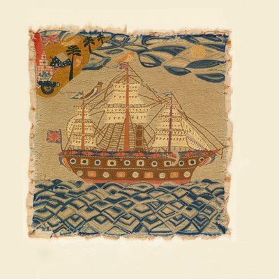 刺繍絵 作： Unknown artist