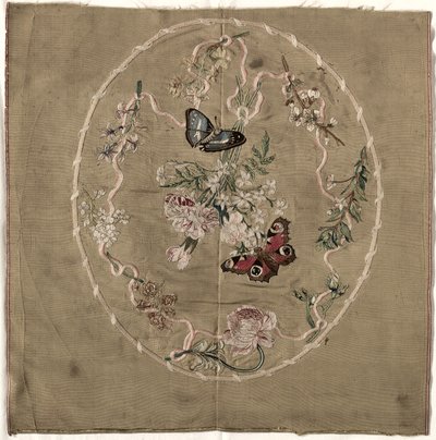 ファイヤースクリーンの刺繍 作： Unknown artist