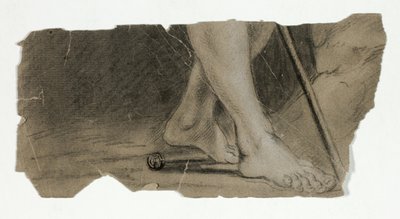 洗礼者ヨハネの足（断片） 作： Unknown artist