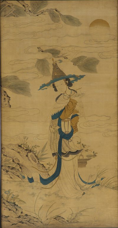 バスケットを持つ女性の不滅 作： Unknown artist