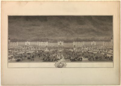 フランスのルイ 15 世を称えるフェスティバル 作： Unknown artist