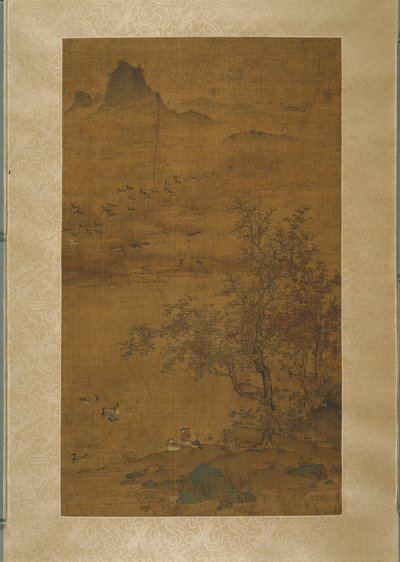 雁の飛翔 作： Unknown artist