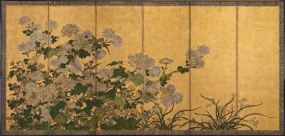 花：菊、牡丹など 作： Unknown artist