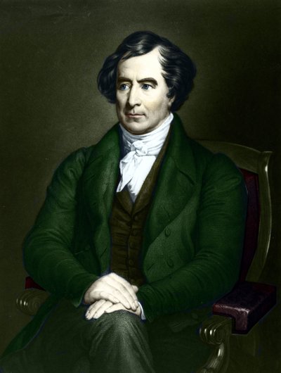 フランソワ・アラゴ（1786-1853）は、フランスの天文学者、物理学者、政治家。 作： Unknown artist