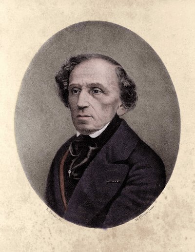 Giacomo Meyerbeer (1791-1864), ドイツの作曲家。 作： Unknown artist