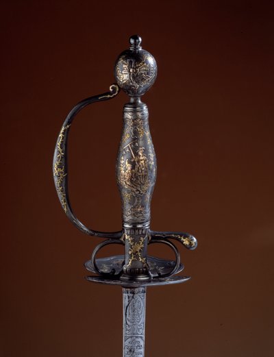 18世紀の金とアーモリーガード（一部金銀）。パリ、装飾美術 作： Unknown artist