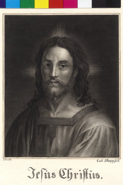 半身のイエス・キリスト 作： Unknown artist