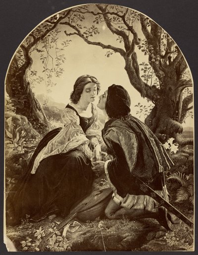 [ヘスペラス、宵の明星、恋人たちの聖なる星、1855年、サー・ジョセフ・ノエル・パトン作]。 作： Unknown artist
