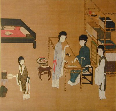 インテリアシーン 作： Unknown artist
