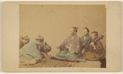 日本の高官たち。 作： Unknown artist