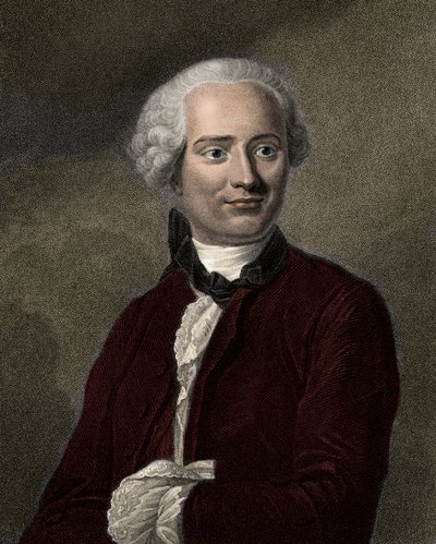 ジャン・ル・ロンド・ダランベール（1717-1783） - 彫刻 - 19世紀 作： Unknown artist