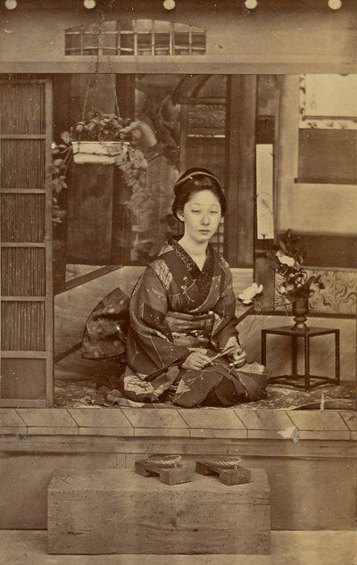 [土下座する日本人女性］ 作： Unknown artist