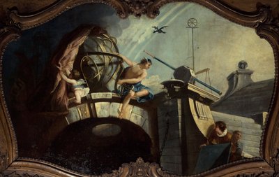 天文学、1737年以降（油彩・カンヴァス） 作： Unknown artist