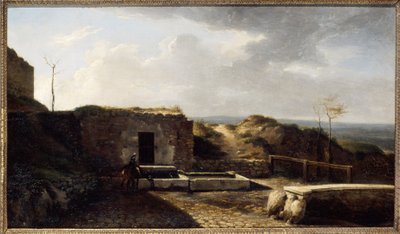 モンマルトルの廃墟、1840年頃、油彩・カンヴァス 作： Unknown artist