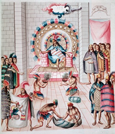 王様へのお供え物（水彩画、1770～1780年頃 作： Unknown artist
