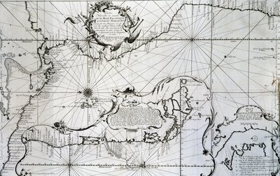 太平洋の地図 作： Unknown artist