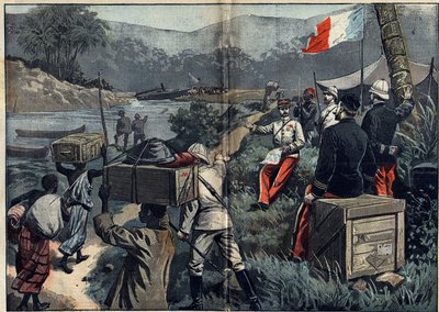 マルシャンのアフリカミッション（1896-1899）：1898年に上ナイルを手に入れた遠征隊。M