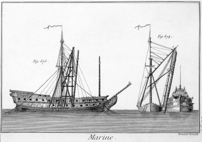 マリン - 1750年頃の「Encyclopedia Panckouke」にて 作： Unknown artist
