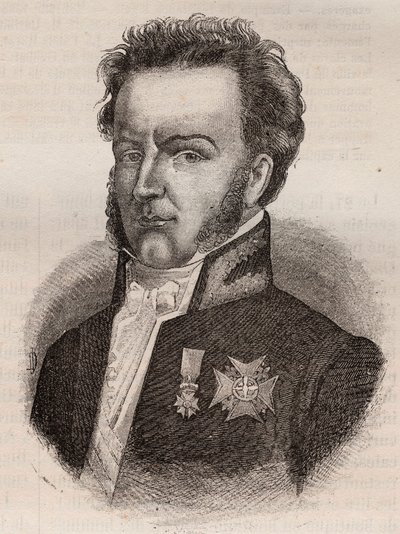 Martial de Guernon-Ranville (Guernon Ranville), フランスの治安判事、政治家 - 1787 -1866 作： Unknown artist