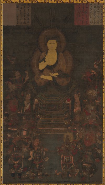 薬師如来と十二神将 作： Unknown artist
