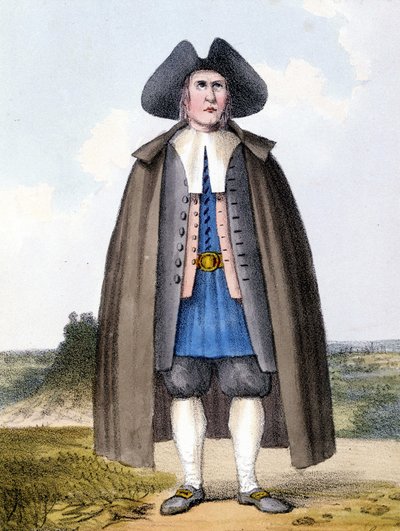 18世紀末にイギリスで結成された改革派クエーカーのメンバー。 作： Unknown artist