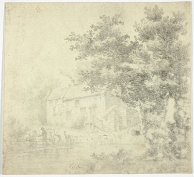 ミル（直腸）; ツリー (裏面) 作： Unknown artist
