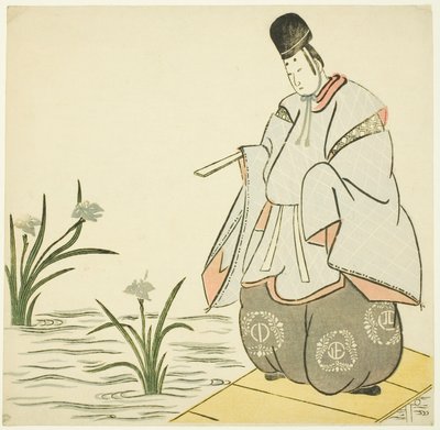 八橋の業平 作： Unknown artist