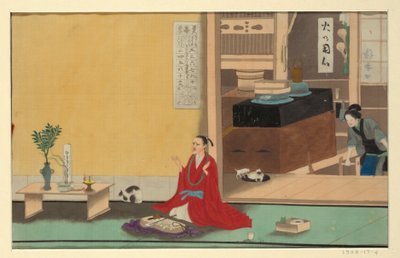 人の死と埋葬の 16 のシーンの 1 つ 作： Unknown artist