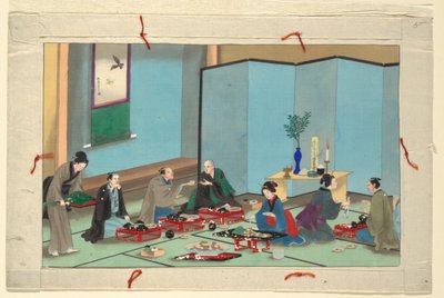 人の死と埋葬の 16 のシーンの 1 つ 作： Unknown artist