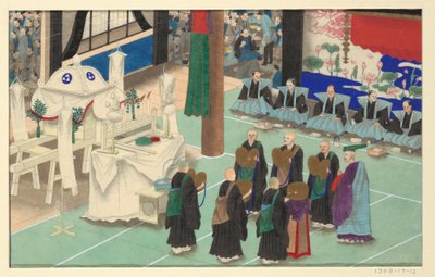 人の死と埋葬の 16 のシーンの 1 つ 作： Unknown artist