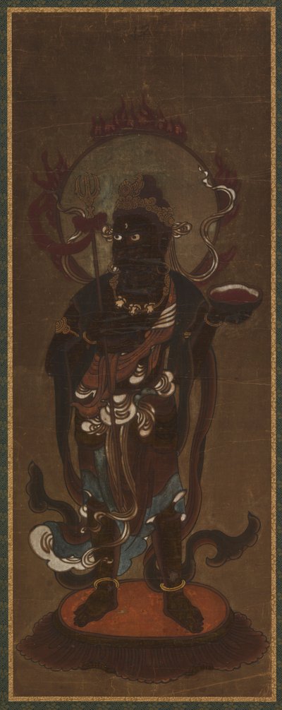 12 人の神々の 1 人: Ishanaten (<em>Isana</em>) 作： Unknown artist